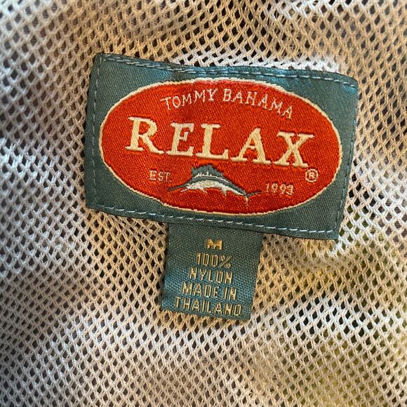 Tommy Bahama Relax Hawaiian Swim Trunks Mens Medium Gray Floral Board Shorts - Picture 7 of 9